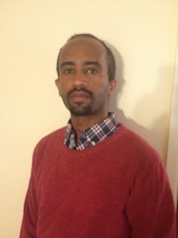 Daniel S. Abdi in red